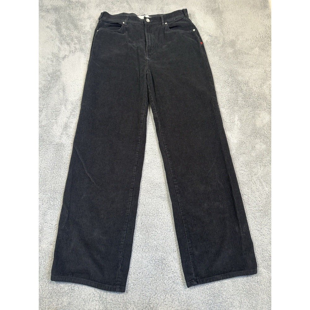 Urban Outfitters BDG Pants Mens 32x32 Black Corduroy Straight Leg Cotton